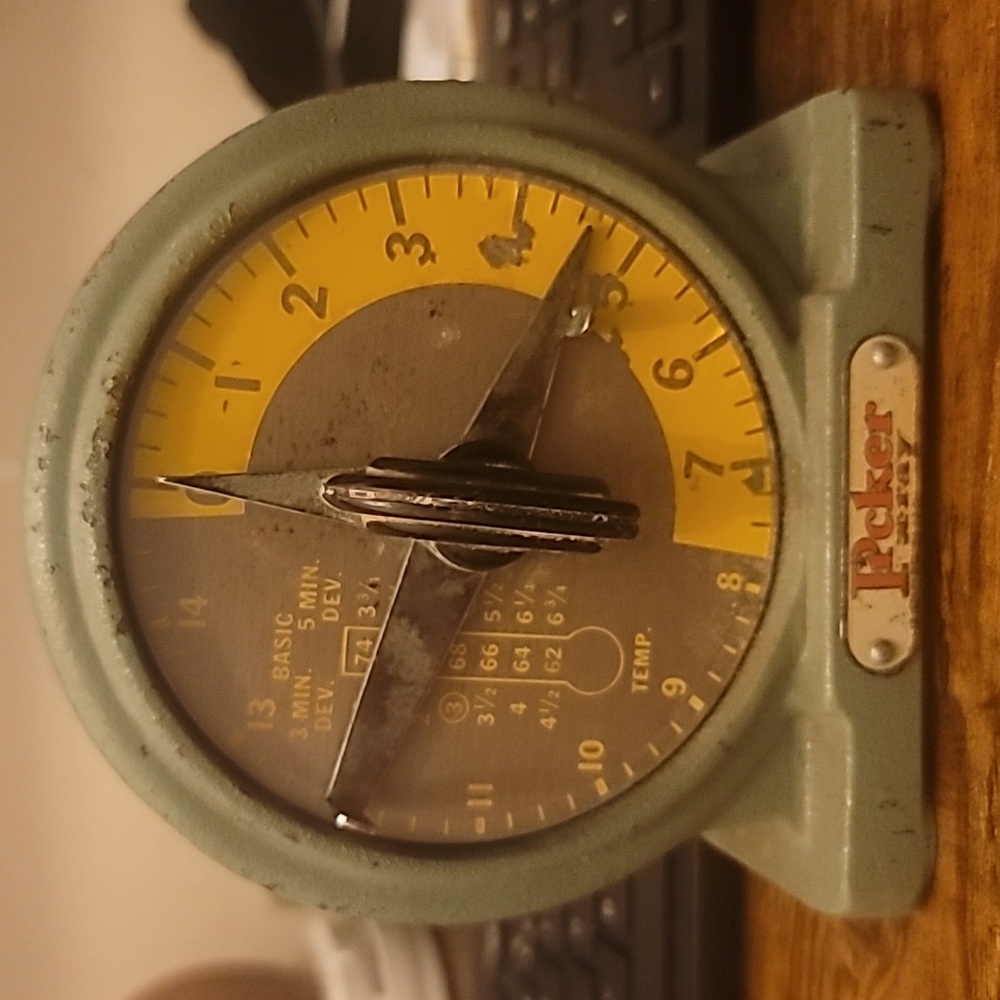 Vintage 1920s picker x-ray timer cast iron